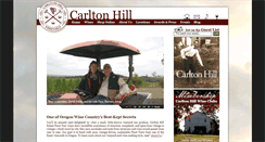 Desktop Screenshot of carltonhillwines.com